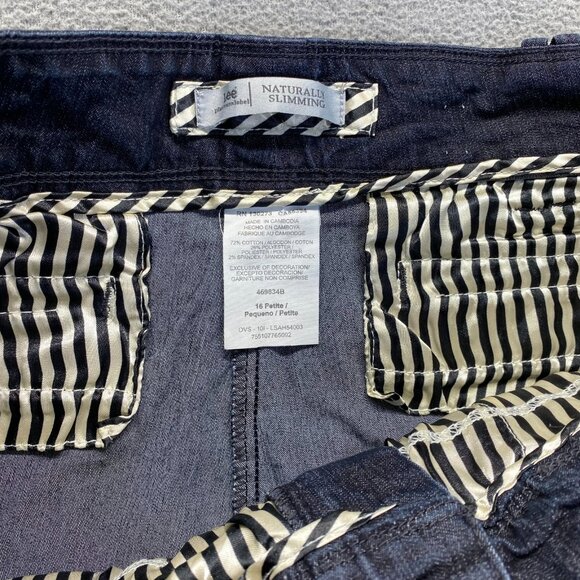 Lee Platinum Label Naturally Slimming  Wide Leg Womens Pant,Size 16‎ Petite - Picture 7 of 9